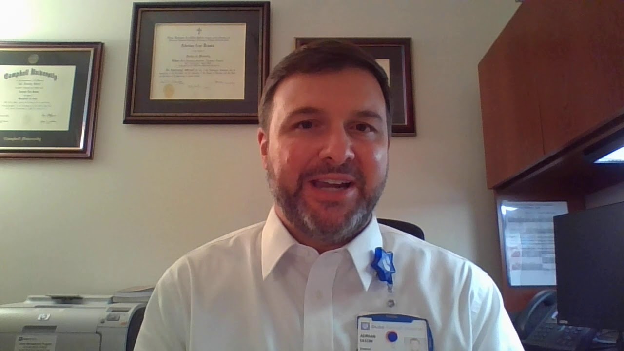 A Day of Remembrance with Adrian Dixon Director of Chaplain Services & Education