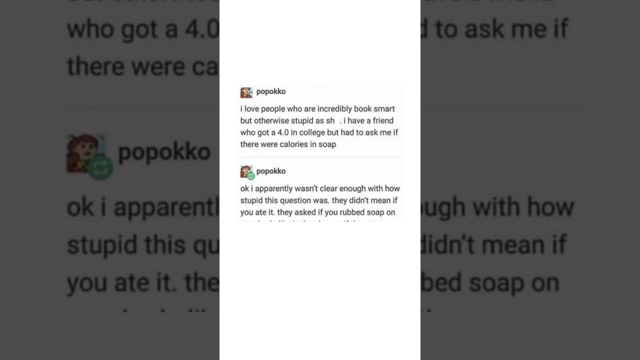 A Funny Tumblr Post