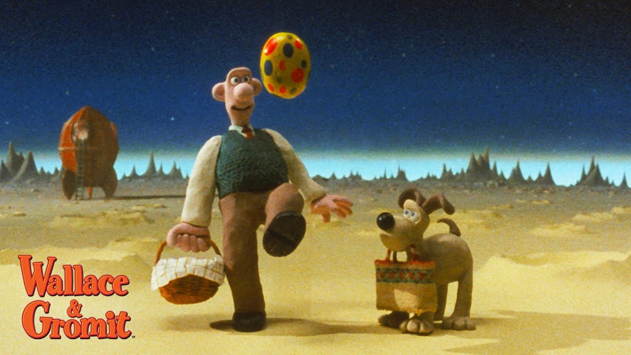 A Grand Day Out 🚀 | Landing on the Moon 🌕 | Wallace & Gromit