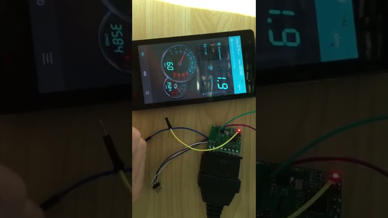 A great Thinmi OBD2 ELM327 V1/5 connect to Mini OBD II APP. #elm327 #obd2 #obdscanner #obd #thinmi