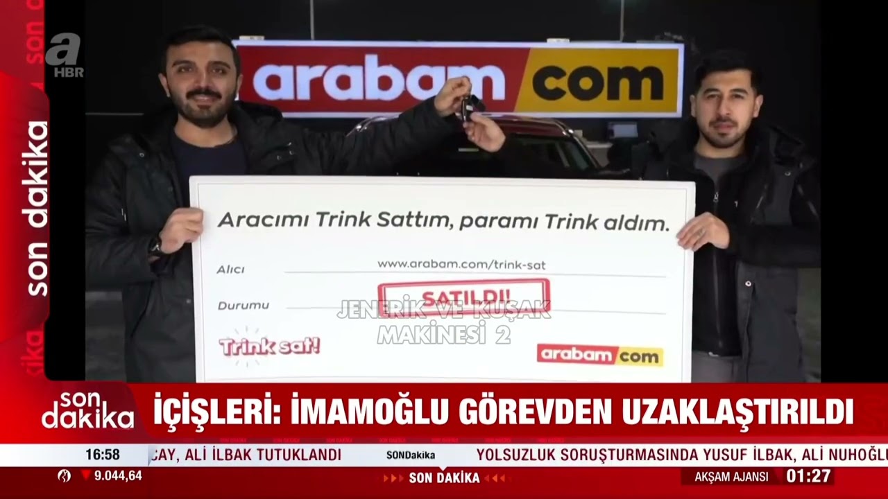 A HABER Reklam Kuşağı - 23 Mart 2025 + Akşam Ajansı Jeneriği.