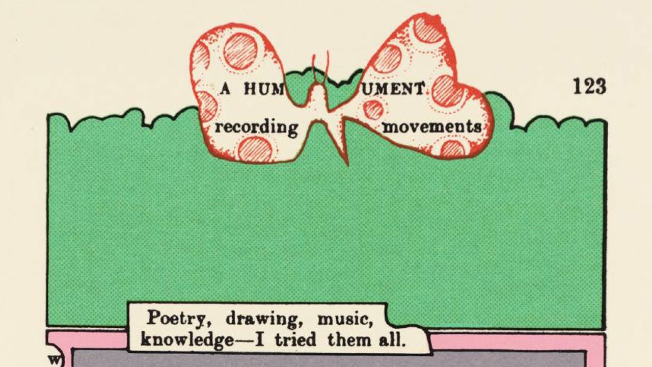 A Humument Volume I-IV (79 sample pages), 1970, Tom Philips