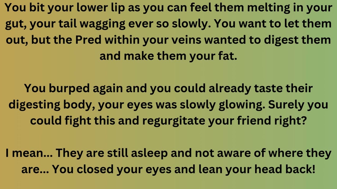 A Hungry Friend Vore Audio (Pred POV)