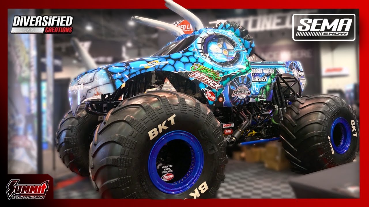 A Hydrogen Powered Monster Truck?!? | SEMA 2023