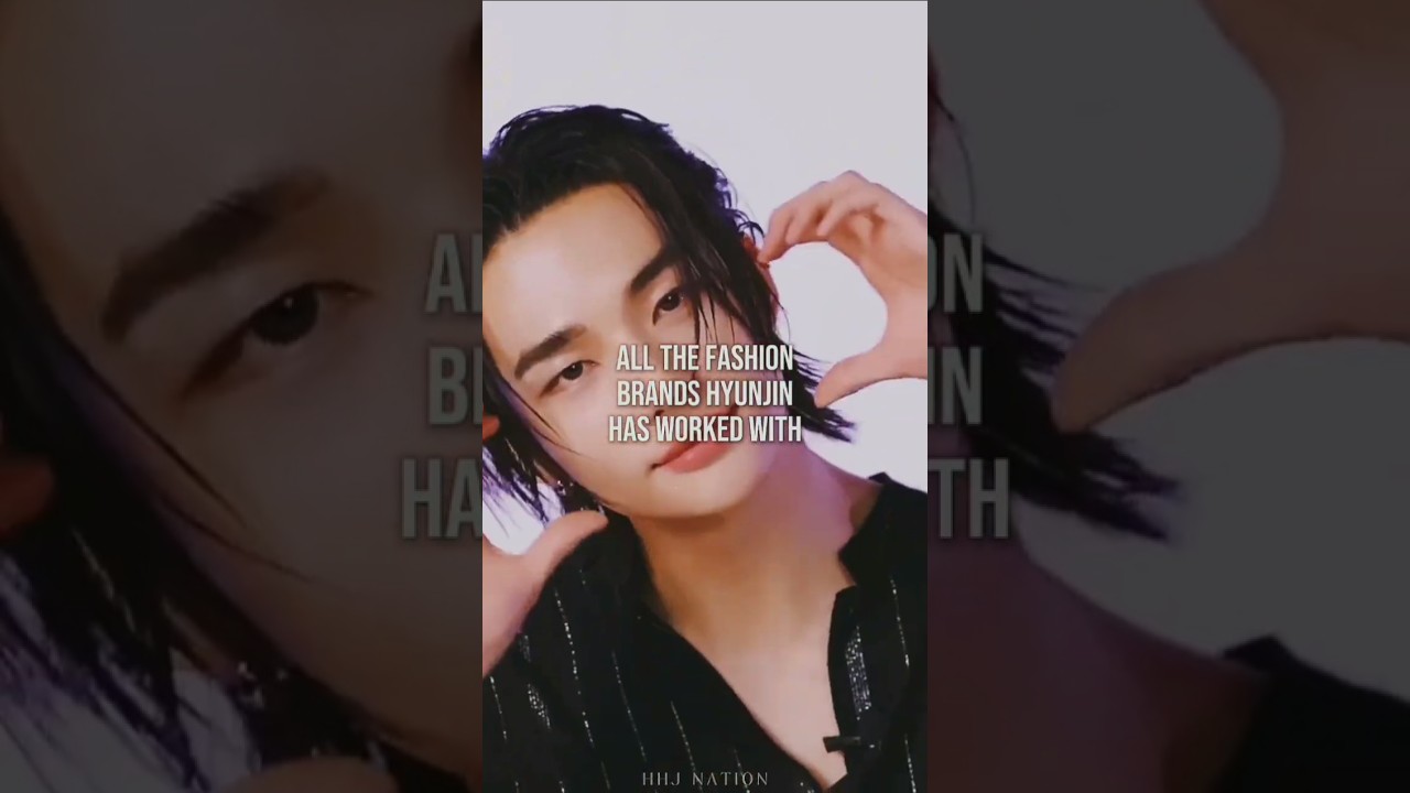 A lot of brands have sponsored #Hyunjin in the past #kpop #skz #fashion #thunderous