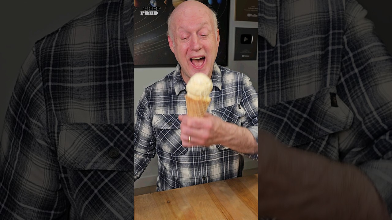 A Mess-Free Icecream Trick For Maximum Cone Control!🤯 #shorts #icecream #hacks #lifehacks