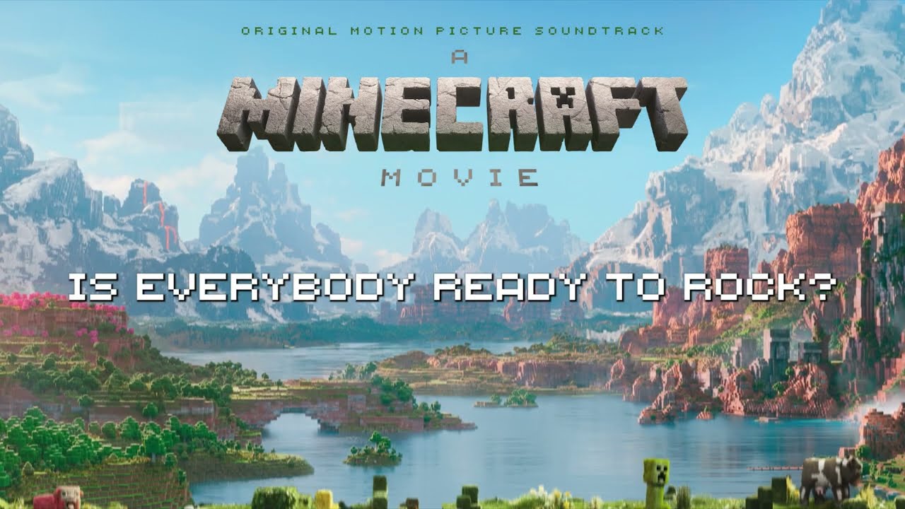 A Minecraft Movie Soundtrack | I Feel Alive (Official Lyric Video) - Jack Black | WaterTower Music