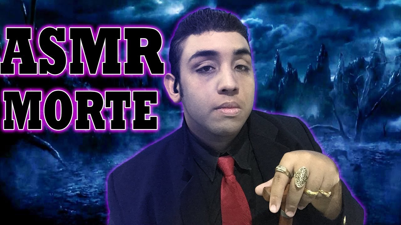 A MORTE te fazendo DORMIR!! (Asmr Binaural Roleplay: Soft Spoken - Português br)