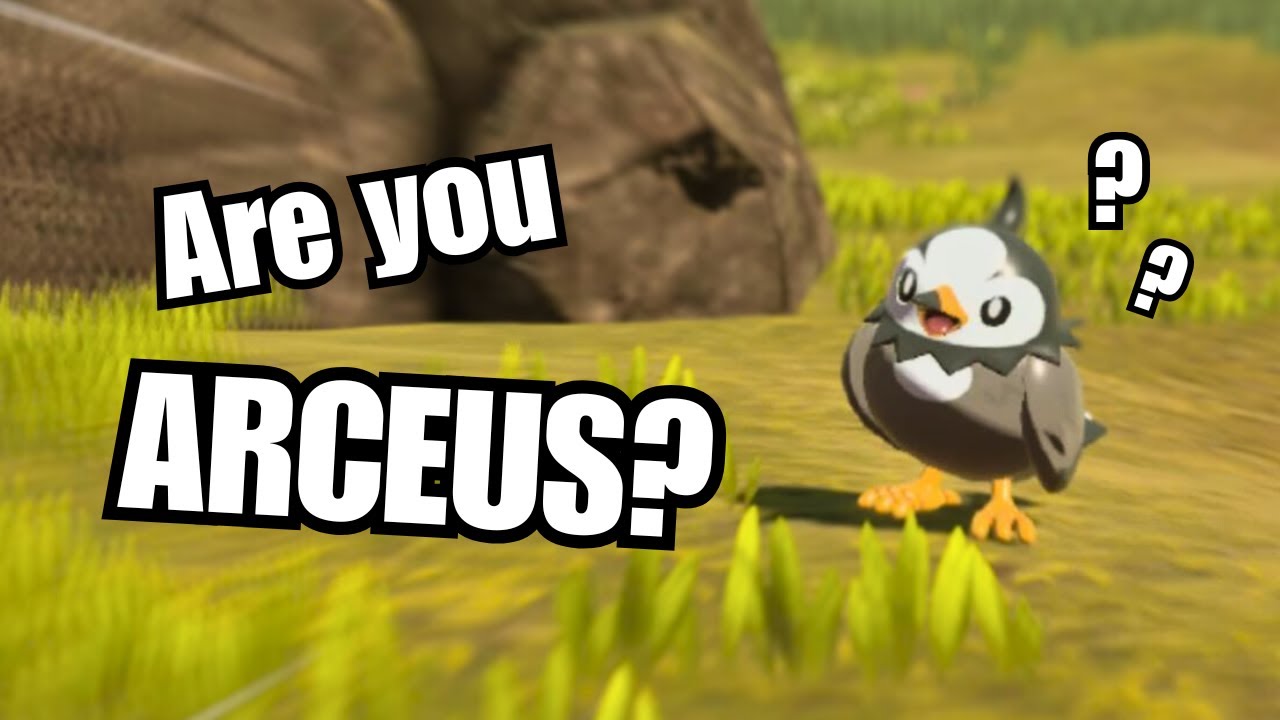 A Noob catches all the Pokémon in Legends: Arceus
