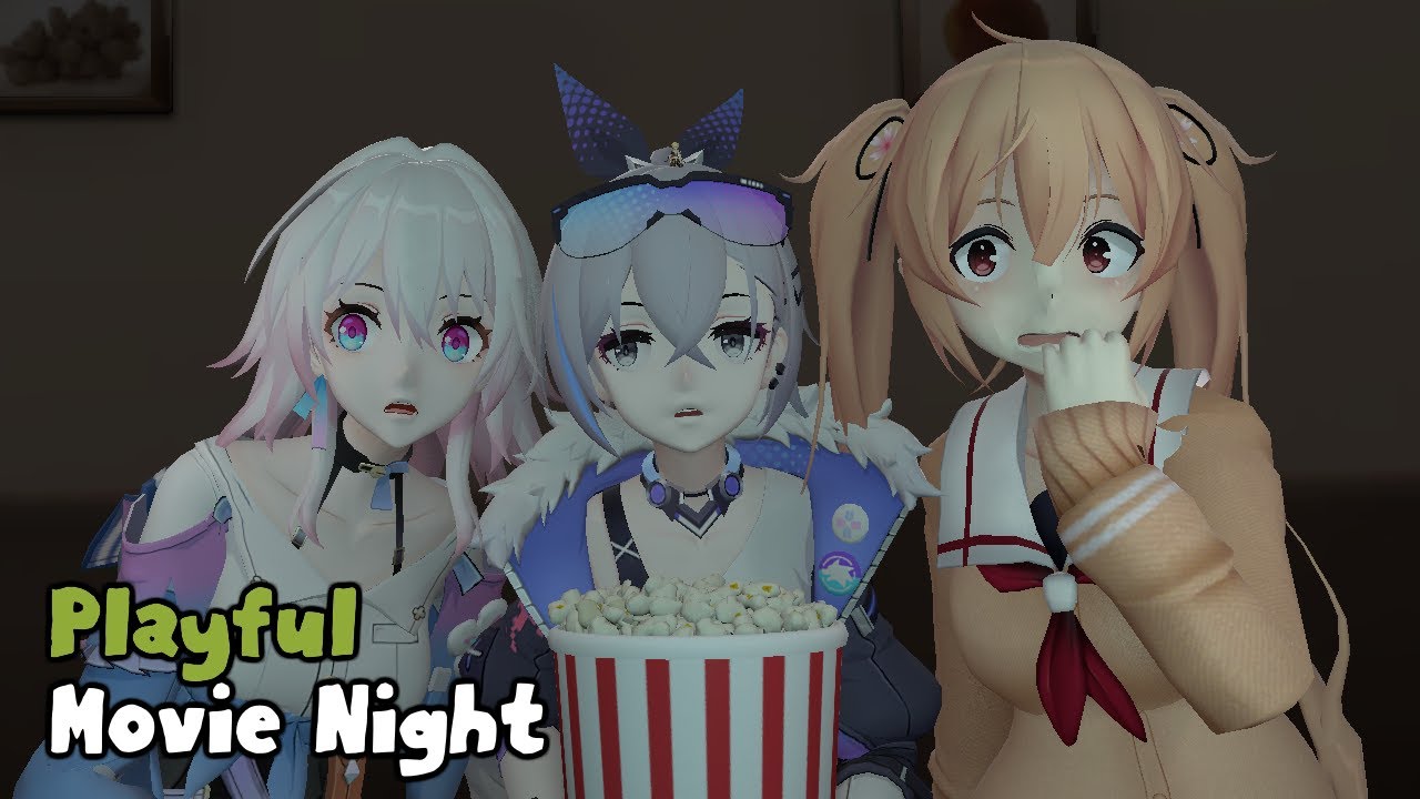A Playful Movie Night [ Giantess / Vore ]