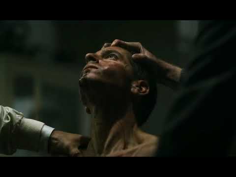 A scene of torture and cutting with claws
