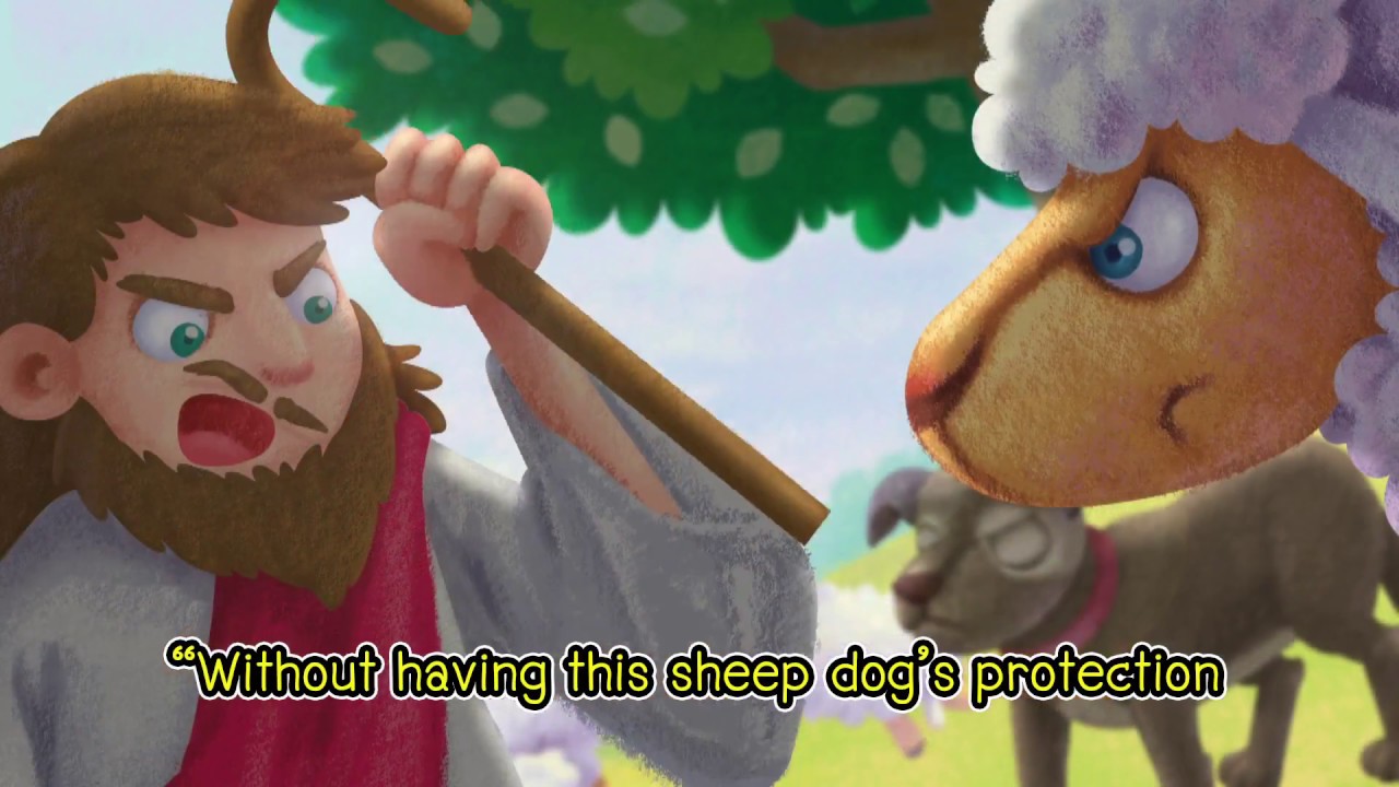 A Sheep and a Shepherd Dog | Aesop's Fables - Bedtime Stories | MISbook