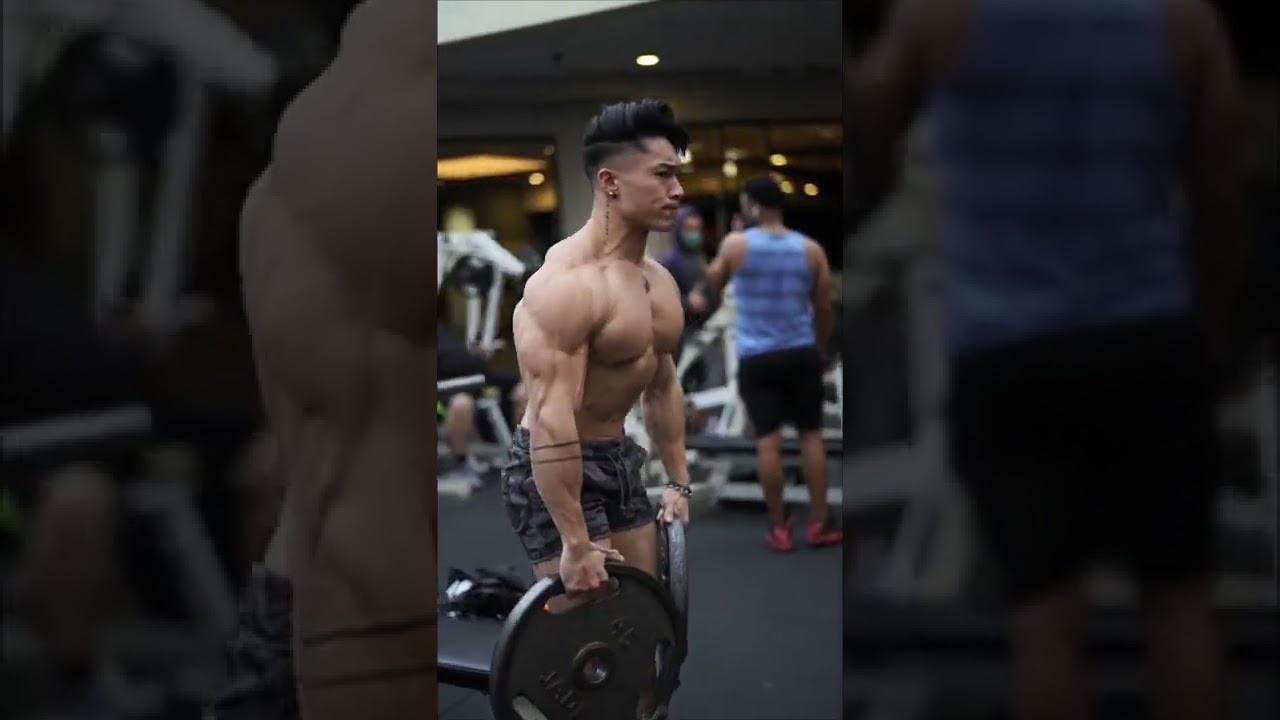 A shoulder workout (description)