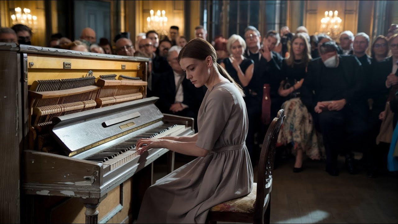 A Simple Woman Told to Play a Broken Piano as a Joke, Then Her Talent Shocks the Room...