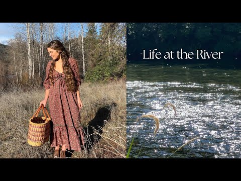a slow day on the river | foraging and seasonal recipes