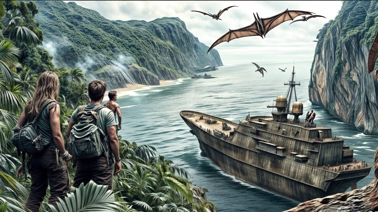 A soldier ended up on a deserted island, where | he is being hunted by cannibals Adventure Movie