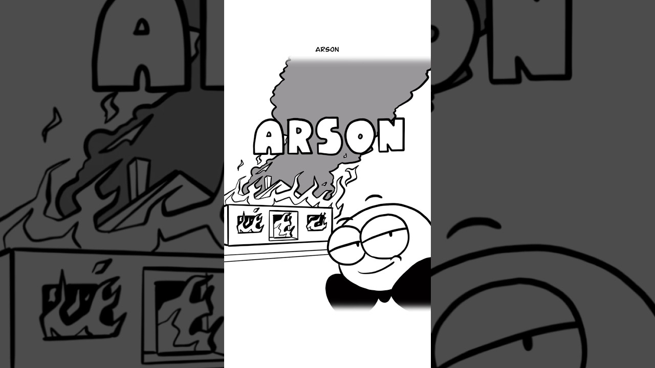 A Stands For Arson 😳 (Animation Meme) #shorts