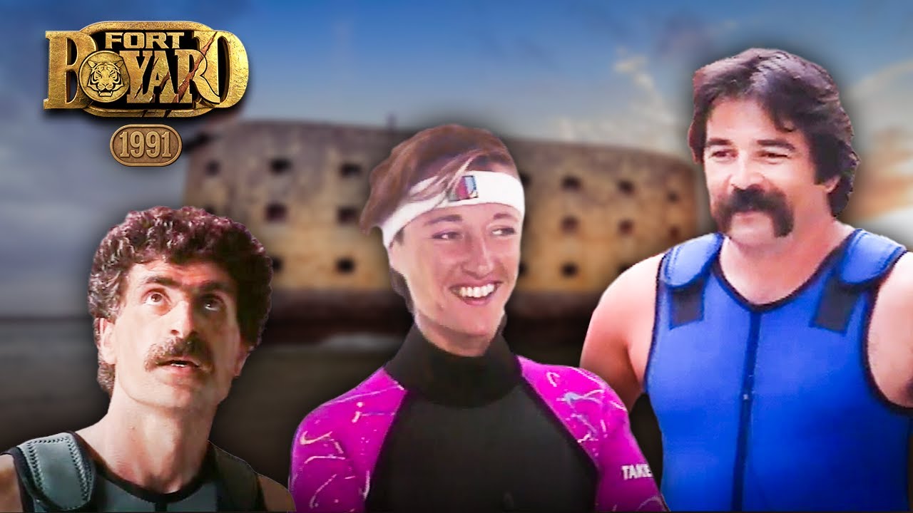 A team of anonymous people outdo themselves to access the treasure⎮FORT BOYARD 1991 REPLAY E02
