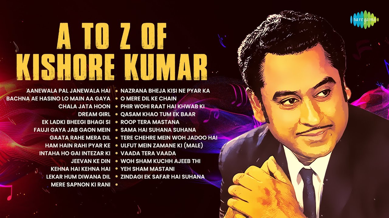 A TO Z of Kishore Kumar | Dream Girl | Yeh Sham Mastani | Mere Sapnon Ki Rani | Old Hindi Songs