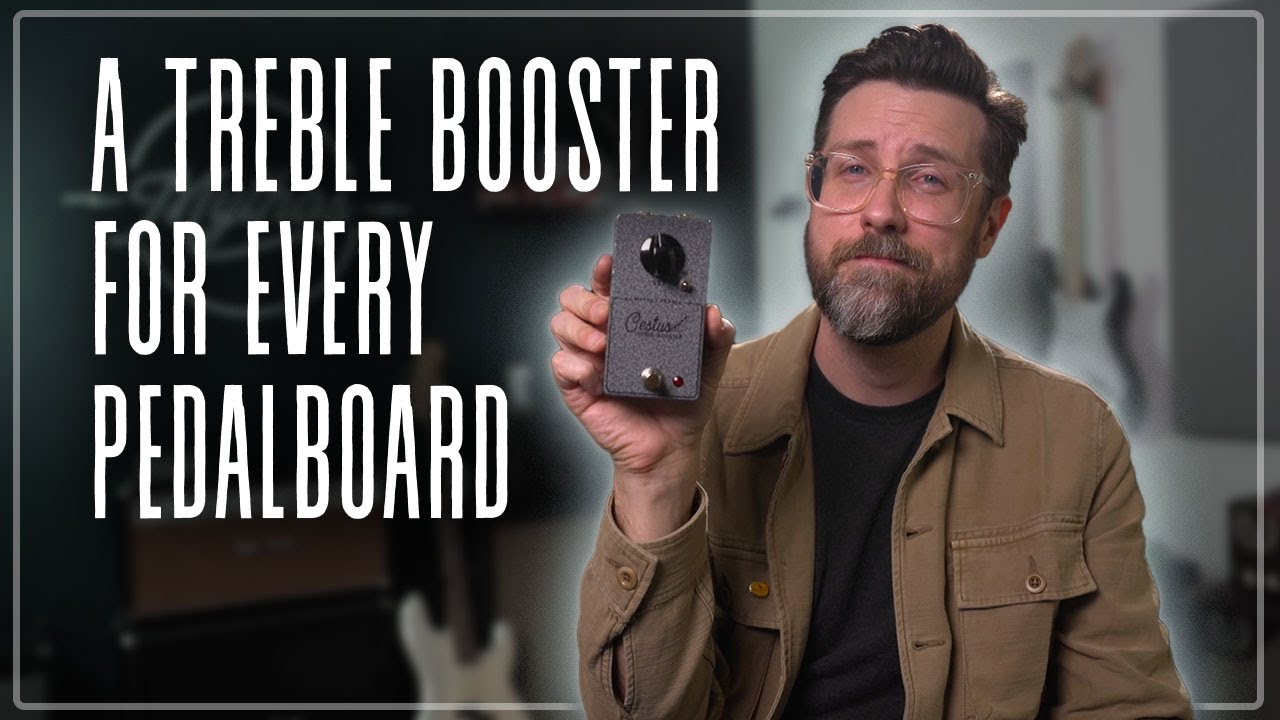 A Treble Booster for every pedalboard. Mythos Cestus Treble Boost