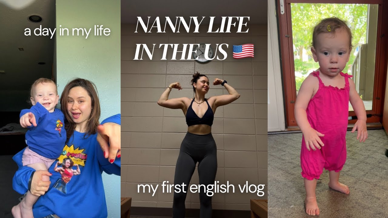 A Turkish Girl Babysitting in America | My Routine, Gym, Food & Cleaning