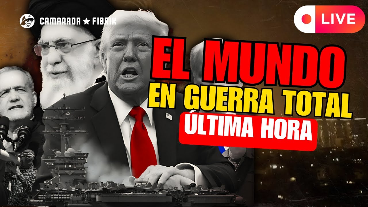 A UN PASO DE LA GUERRA: EE.UU. vs IRÁN | Actualización EN VIVO