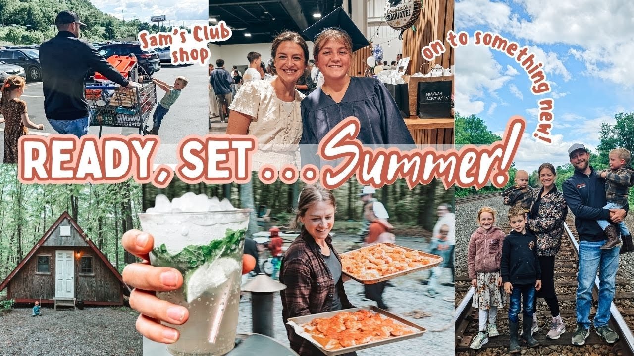 A Week in My Life: celebrations, camping, Sam's Club Haul + strawberry mojitos!