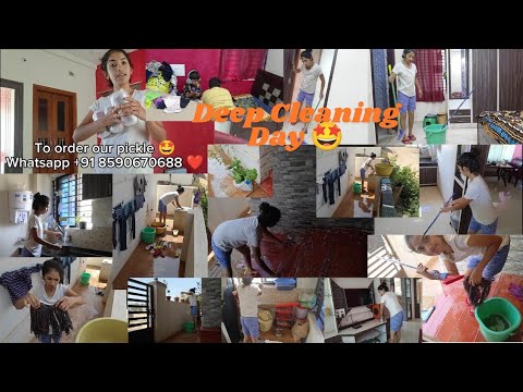 A Whole Cleaning Day After Returning From Kerala🥰❤️ | Cleaning Routine 😍 | Pauliz ❤️