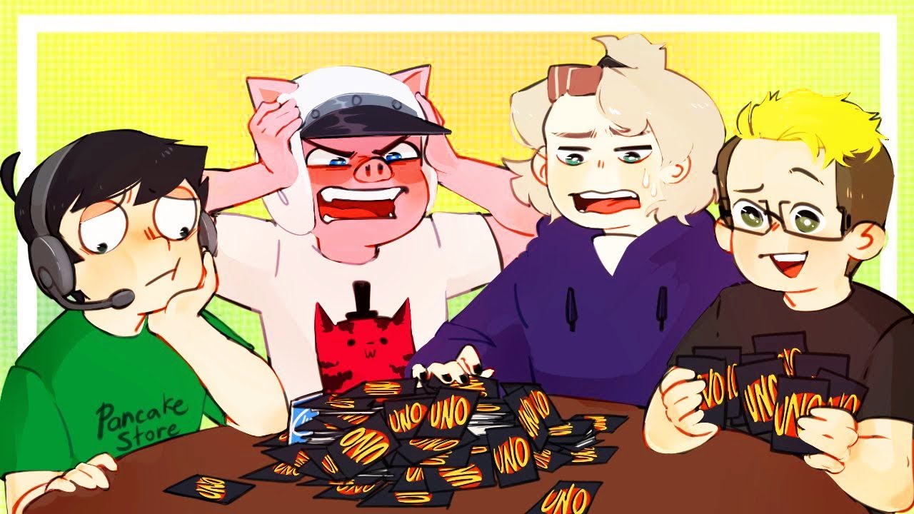 A whole lot of UNO - Crazy Card Stacks, Mouse breaking, and Rage Quits