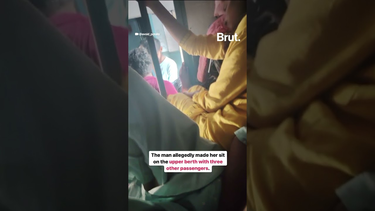 A woman’s train journey took an unexpected turn.