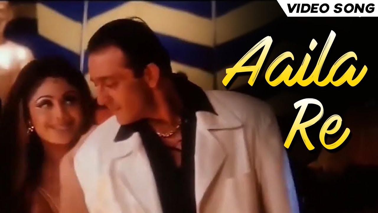 Aaila Re | Anu Malik | Sanjay Dutt | Shilpa Shetty | Superhit Bollywood Song | With Subtitles