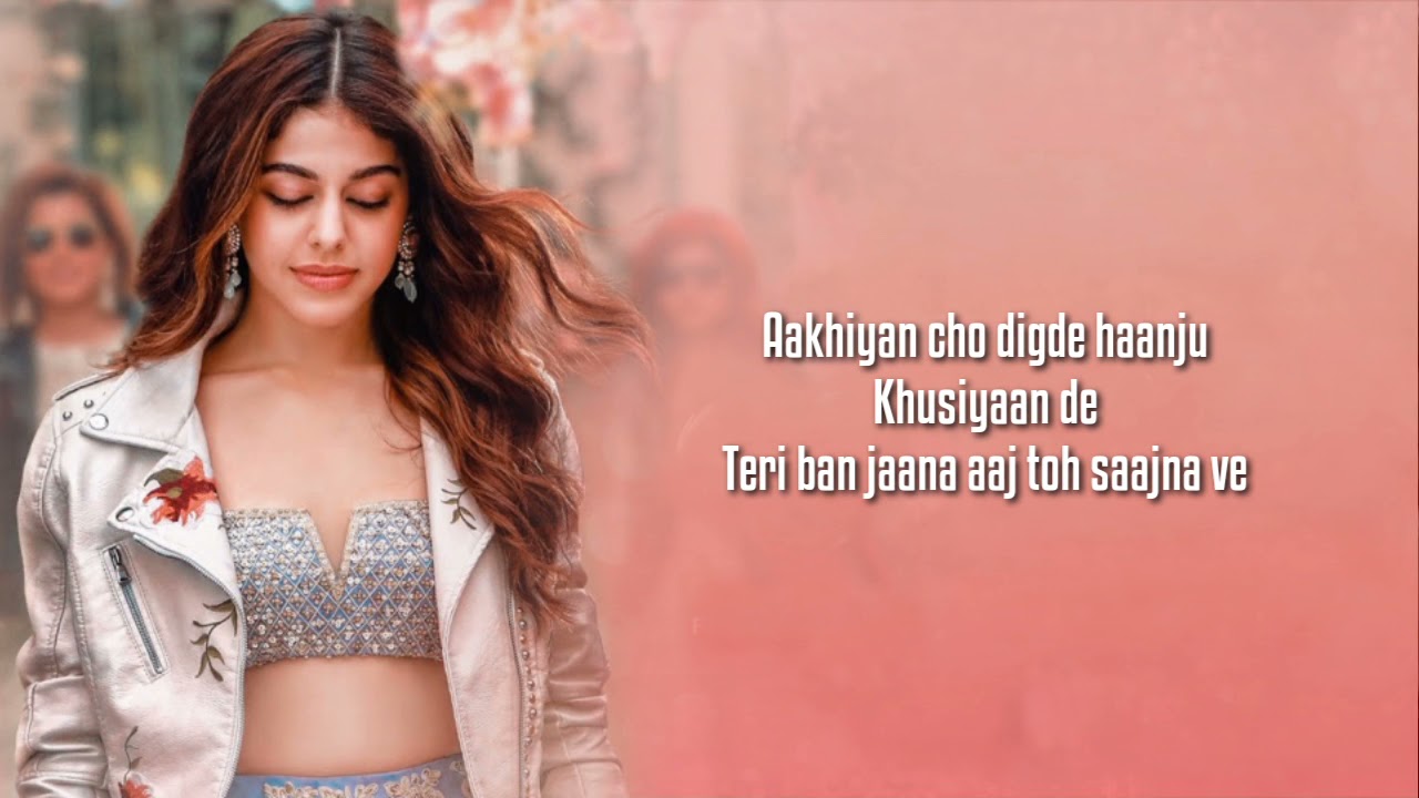 Aaj Sajeya (Lyrics) | Alaya F | Goldie Sohel | Punit M | Taha