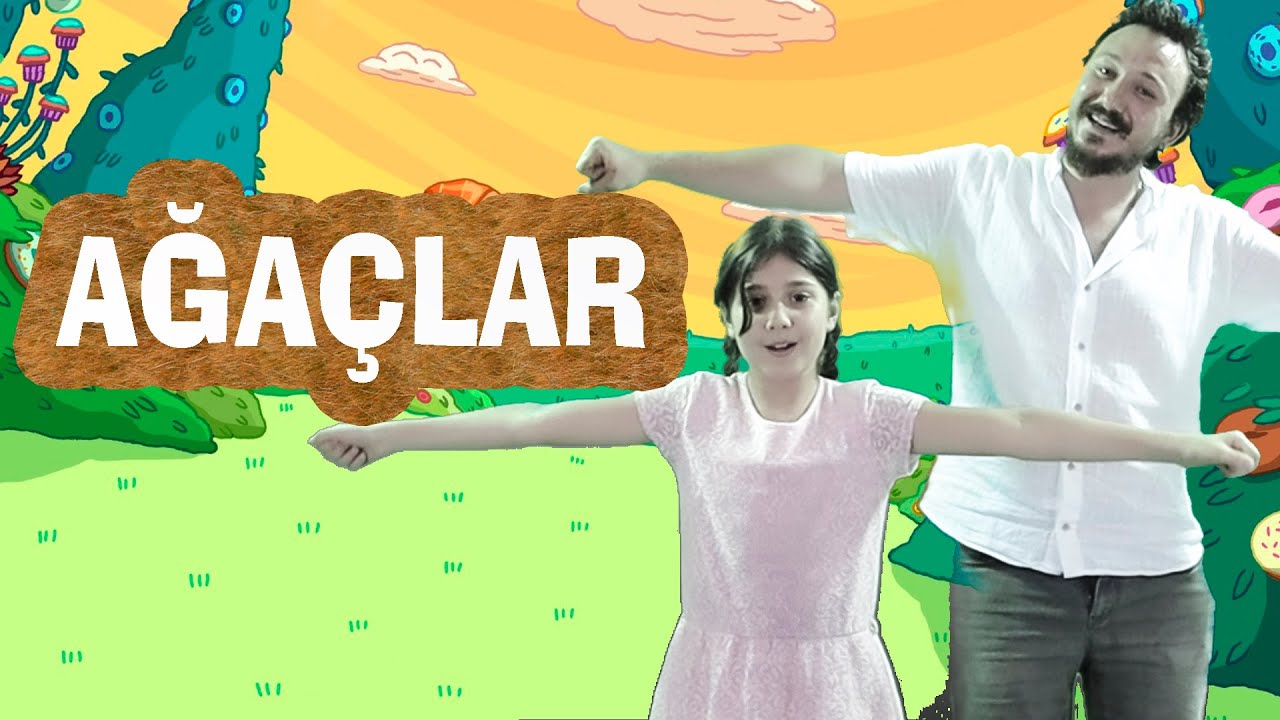 AĞAÇLAR 🎄 - Okul Öncesi Çocuk Şarkısı | Orman Haftası | Baykuş Çocuk Şarkıları 2020 | Burak Onurlu