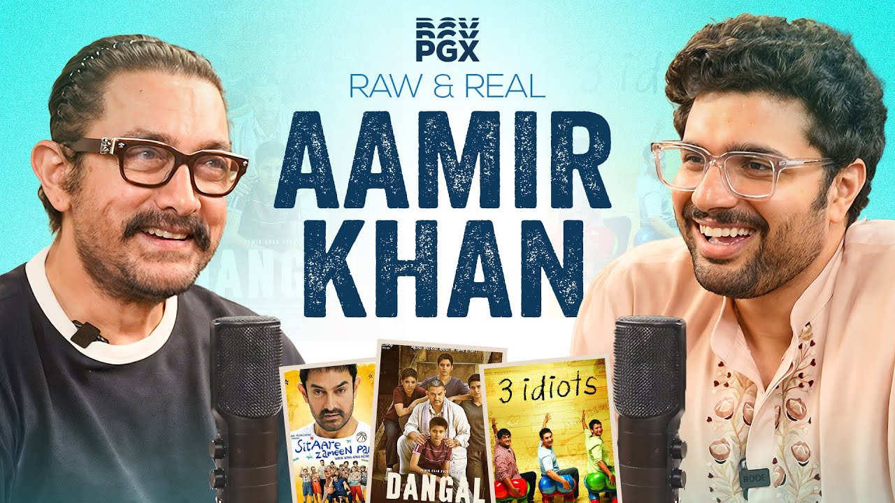 Aamir Khan on his Childhood, Anxiety, True Love and Sitaare Zameen Par  | #PGX104