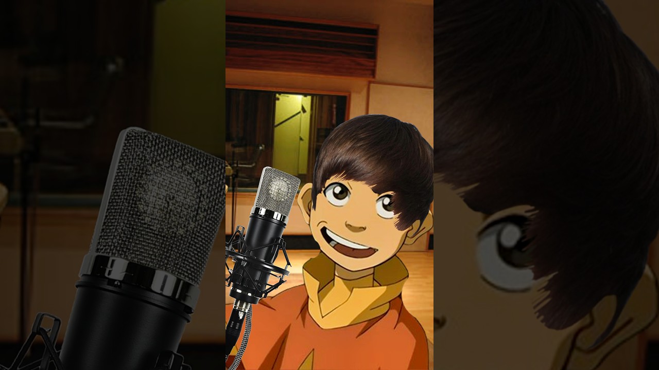 Aang is BACK IN THE STUDIO #avatarthelastairbender #justinbieber