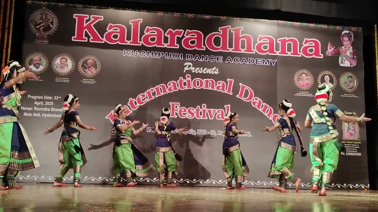 Aanya 4th Bharatanatyam performance at Ravindra Bharathi hyderabad