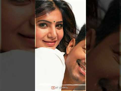 Aathi yena nee paatha vudane 💕 | kaththi movie song 🎶 | Vijay Samantha whatsapp status.