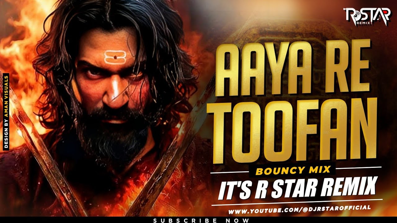 Aaya Re Toofan (Bouncy Mix) DJ R Star Remix | Chhaava | Chhatrapati Sambhaji Maharaj | Vicky Kaushal
