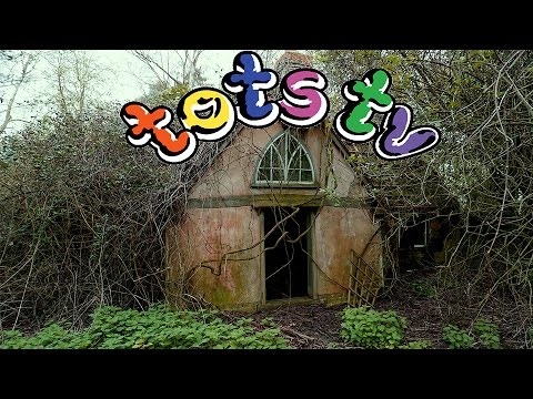 ABANDONED Tots TV House & Teletubbies set!