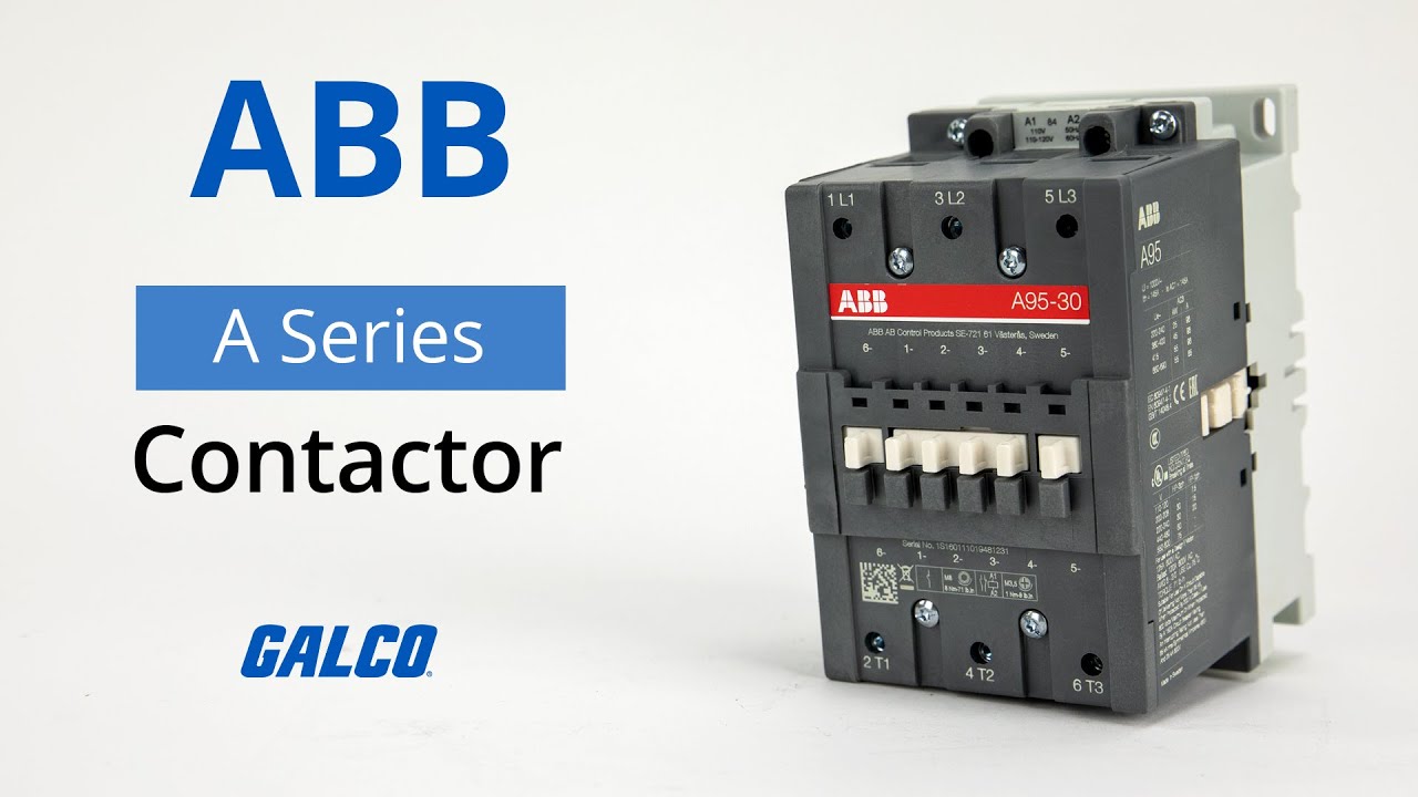 ABB's A Series, Contactors