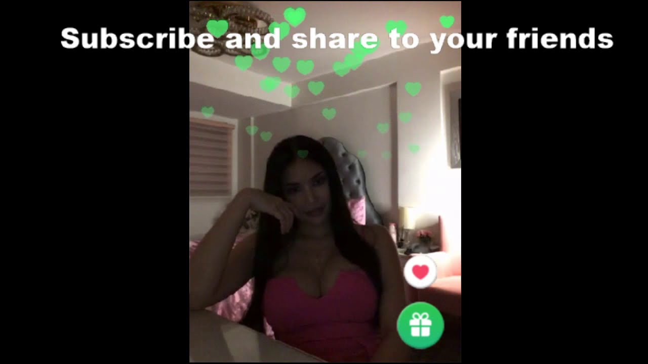 Abby Poblador sexy hot in Pink Dress today live