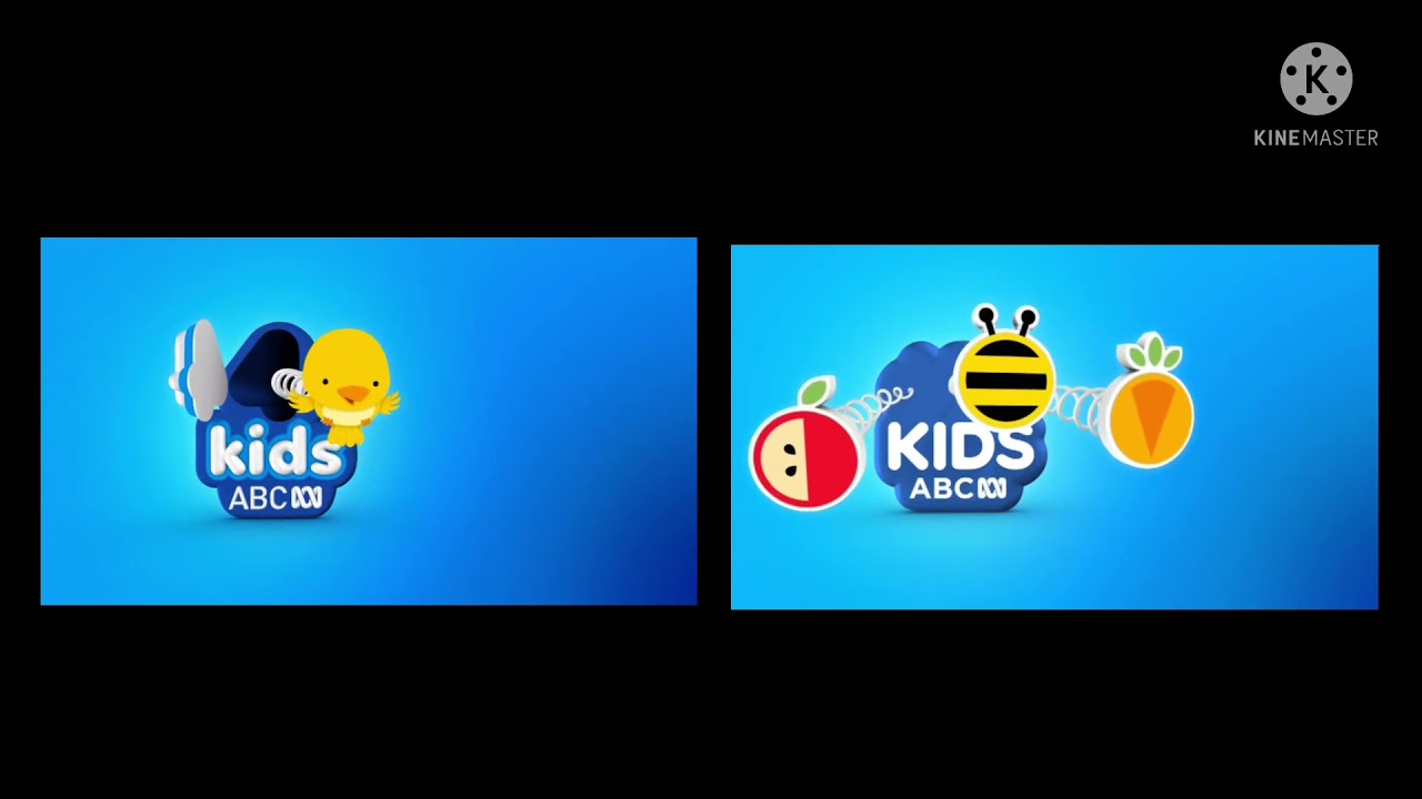 ABC 4 Kids/ABC Kids Jack-in-the-Box Ident Comparison