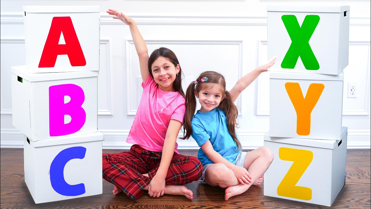 ABC Surprise Box! Learn the Alphabet with Fun Surprises Inside!