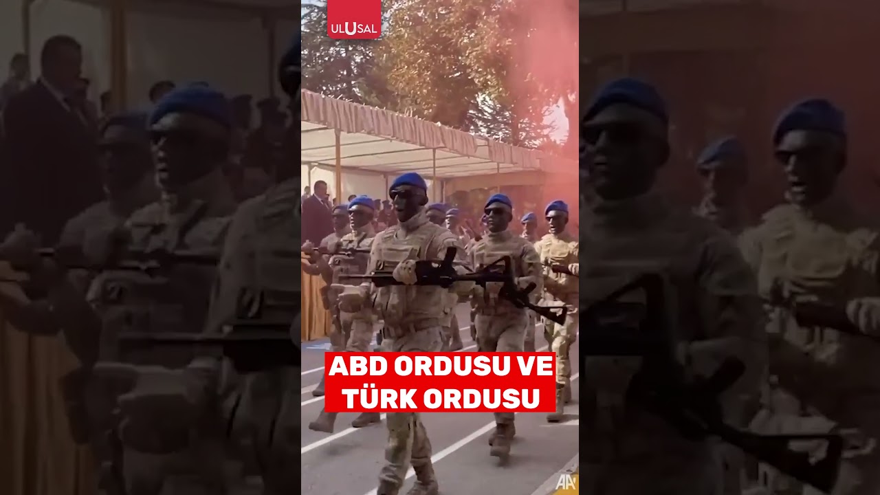 ABD ordusunun ve Türk ordusunun geçit törenindeki disiplin farklı #shorts #abd #türkiye
