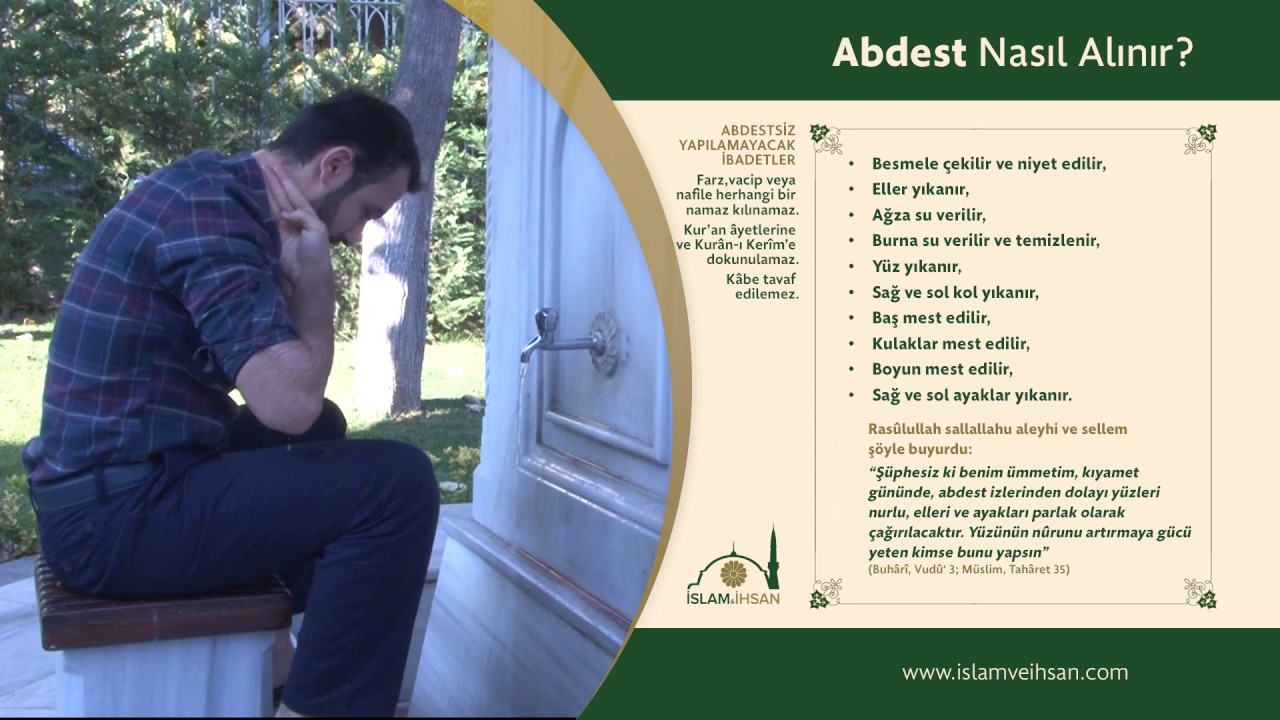 Abdest Nasıl Alınır?