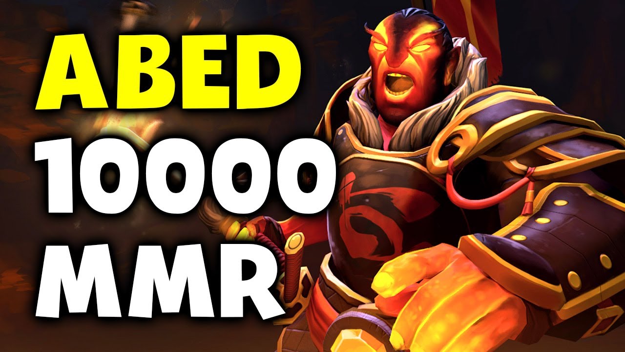 ABED 10k MMR - WORLD FIRST 10000 MMR IN HISTORY !!! DOTA 2