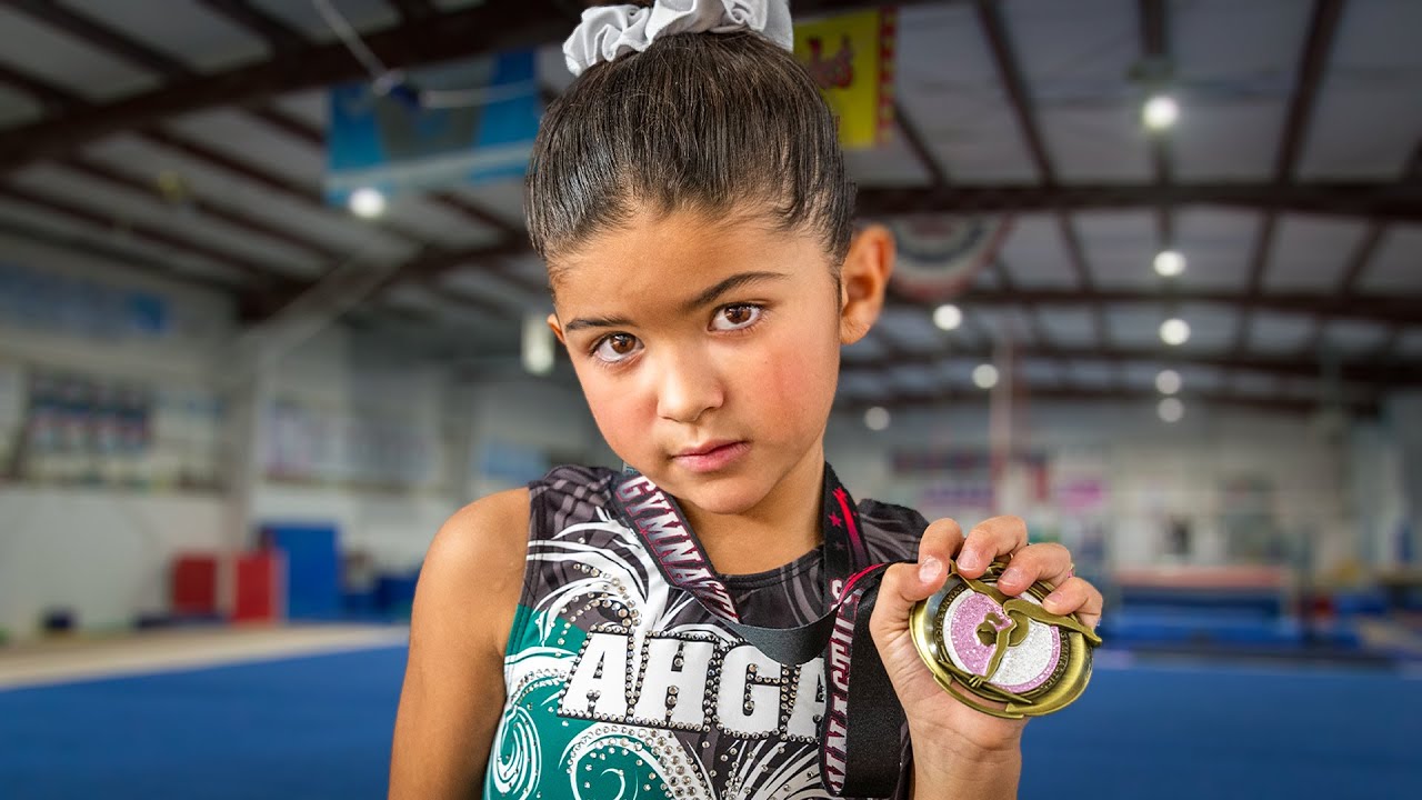 Abella Feels Like A Failure... (gymnastics competition)