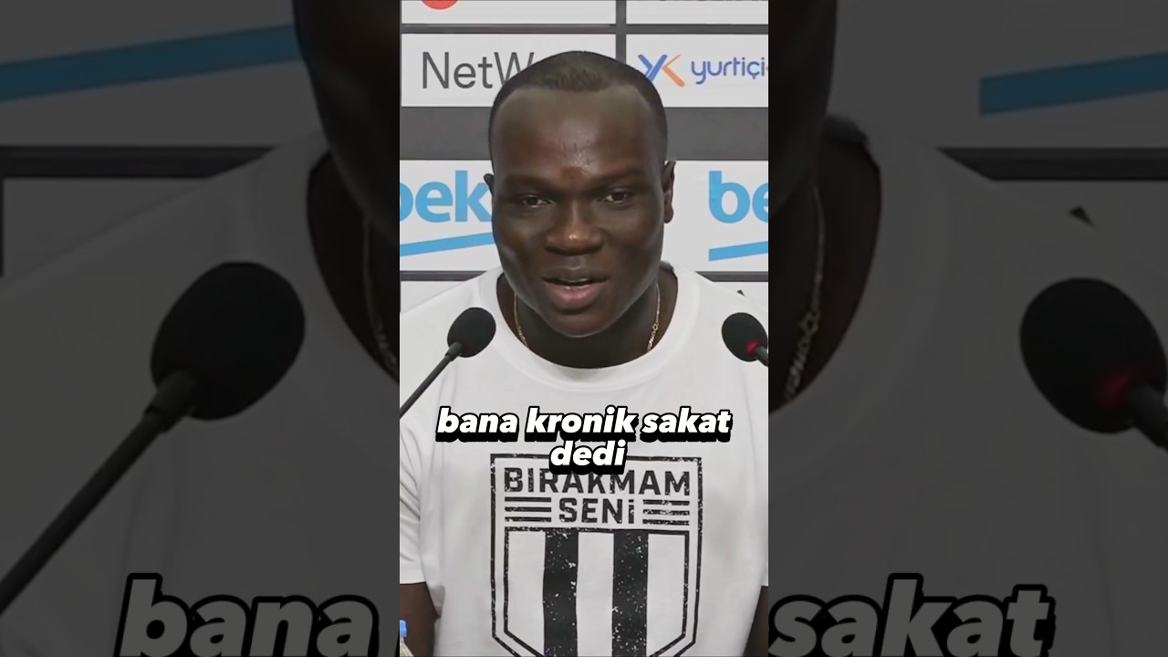 Aboubakar'ın Duygusal Basın Toplantısı! #aboubakar #beşiktaş #konferansligi
