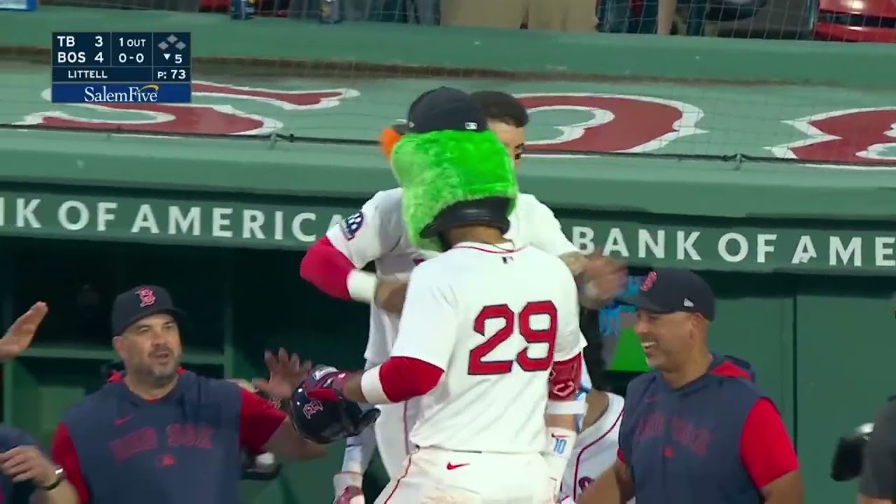 Abraham Toro continues his reign of terror as he crushes a go-ahead Home Run for the Red Sox!