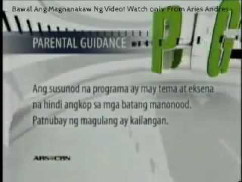 ABS-CBN PG Advsiory